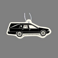 Paper Air Freshener Tag W/ Tab - Cadillac Hearse